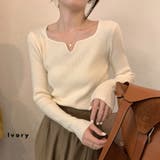 「出勤用服として最適」ニット トップス リブ | teddyshop | 詳細画像8 