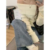 リブニット オフショルダー 全3色 | teddyshop | 詳細画像20 