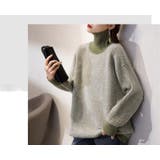 「首元あったかニット」ニット レディース 全3色 | teddyshop | 詳細画像13 