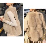 フェイクファー ベスト ジレ | teddyshop | 詳細画像14 