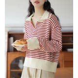 「スキッパーで小顔見せ」ニット スキッパー レディース | teddyshop | 詳細画像16 