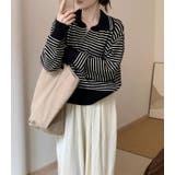 「スキッパーで小顔見せ」ニット スキッパー レディース | teddyshop | 詳細画像22 