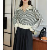 「スキッパーで小顔見せ」ニット スキッパー レディース | teddyshop | 詳細画像9 