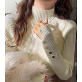 リブニット トップス 全6色 | teddyshop | 詳細画像23 