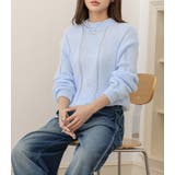 「ほんのり透け感で大人スタイル」ニット レディース 全4色 | teddyshop | 詳細画像17
