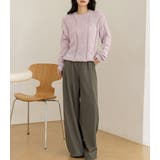 「ほんのり透け感で大人スタイル」ニット レディース 全4色 | teddyshop | 詳細画像23