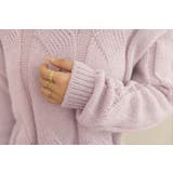 「ほんのり透け感で大人スタイル」ニット レディース 全4色 | teddyshop | 詳細画像26