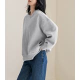 「手首も暖める長め袖」裏起毛 スウェット トップス | teddyshop | 詳細画像18 