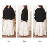 「手首も暖める長め袖」裏起毛 スウェット トップス | teddyshop | 詳細画像34 