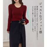 リブニット トップス 全10色 | teddyshop | 詳細画像5