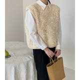 ループニットベスト レディース 全3色 | teddyshop | 詳細画像11 