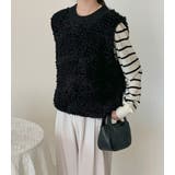 ループニットベスト レディース 全3色 | teddyshop | 詳細画像16 