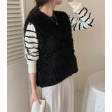 ループニットベスト レディース 全3色 | teddyshop | 詳細画像17 