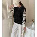 ループニットベスト レディース 全3色 | teddyshop | 詳細画像20 