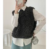 ループニットベスト レディース 全3色 | teddyshop | 詳細画像26 