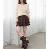 「薄っすら見えるリブが◎」ニット シャギー トップス | teddyshop | 詳細画像11 