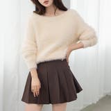 「薄っすら見えるリブが◎」ニット シャギー トップス | teddyshop | 詳細画像9 