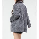 「リッチ感ある金ボタン」ジャケット シャギー ミックス | teddyshop | 詳細画像11 