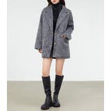 「リッチ感ある金ボタン」ジャケット シャギー ミックス | teddyshop | 詳細画像12 