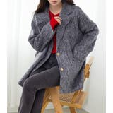 「リッチ感ある金ボタン」ジャケット シャギー ミックス | teddyshop | 詳細画像14 