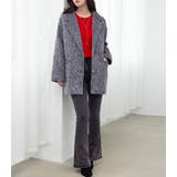 「リッチ感ある金ボタン」ジャケット シャギー ミックス | teddyshop | 詳細画像16 