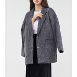 「リッチ感ある金ボタン」ジャケット シャギー ミックス | teddyshop | 詳細画像20 