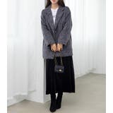 「リッチ感ある金ボタン」ジャケット シャギー ミックス | teddyshop | 詳細画像22 