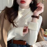 「インナーいらずのぬくもり」裏起毛 ニット リブ | teddyshop | 詳細画像10 