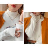 「インナーいらずのぬくもり」裏起毛 ニット リブ | teddyshop | 詳細画像13 