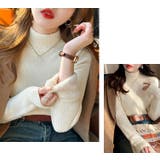 「インナーいらずのぬくもり」裏起毛 ニット リブ | teddyshop | 詳細画像15 