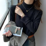 「インナーいらずのぬくもり」裏起毛 ニット リブ | teddyshop | 詳細画像19 