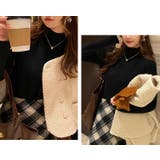 「インナーいらずのぬくもり」裏起毛 ニット リブ | teddyshop | 詳細画像21 