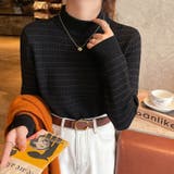 「インナーいらずのぬくもり」裏起毛 ニット リブ | teddyshop | 詳細画像40 