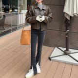 「インナーいらずのぬくもり」裏起毛 ニット リブ | teddyshop | 詳細画像46 