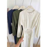 「ウエストマークで見え方変化」ワンピース ミモレ丈 コーデュロイ | teddyshop | 詳細画像26 