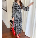 「カシュクールで首回りを快適に」ワンピース ロング丈 ティアード | teddyshop | 詳細画像10 