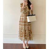 「カシュクールで首回りを快適に」ワンピース ロング丈 ティアード | teddyshop | 詳細画像14 