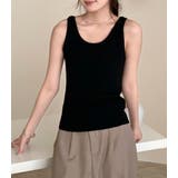 タンクトップ 細リブ 全6色 | teddyshop | 詳細画像10
