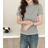 リブニット トップス 全4色 | teddyshop | 詳細画像28 