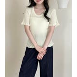 シアートップス リブニット 全4色 | teddyshop | 詳細画像12 