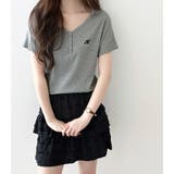 「1枚でパッとこなれる◎」Tシャツ レディース 全3色 | teddyshop | 詳細画像18
