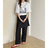 「リラクシーなオーバーサイズ」Tシャツ フォトプリント レディース | teddyshop | 詳細画像24