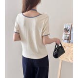 「愛されリボンで美人に」リブ トップス 全3色 | teddyshop | 詳細画像21