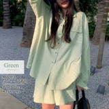 シャツ ストライプ セットアップ | teddyshop | 詳細画像3