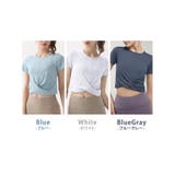 ヨガウェア クロップド丈 半袖 | teddyshop | 詳細画像10 