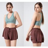 ヨガパンツ インナー付きショートパンツ 全9色 | teddyshop | 詳細画像20 