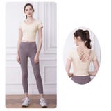 ヨガウェア トップス 半袖 | teddyshop | 詳細画像12 