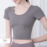 ヨガウェア トップス 半袖 | teddyshop | 詳細画像8 