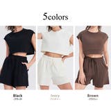 ヨガウェア トップス ショートパンツ | teddyshop | 詳細画像7 