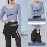 ヨガウェア トップス カップ付き | teddyshop | 詳細画像13 